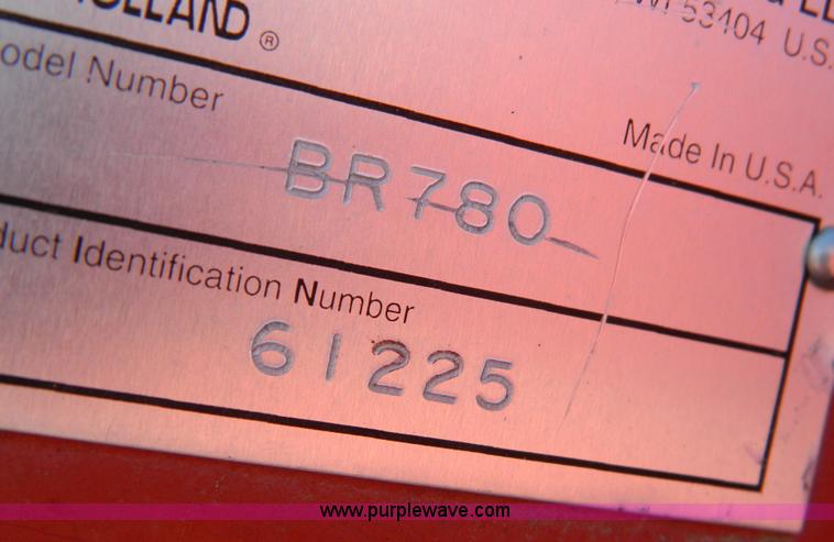 image for item B3588 2004 New Holland BR780 baler