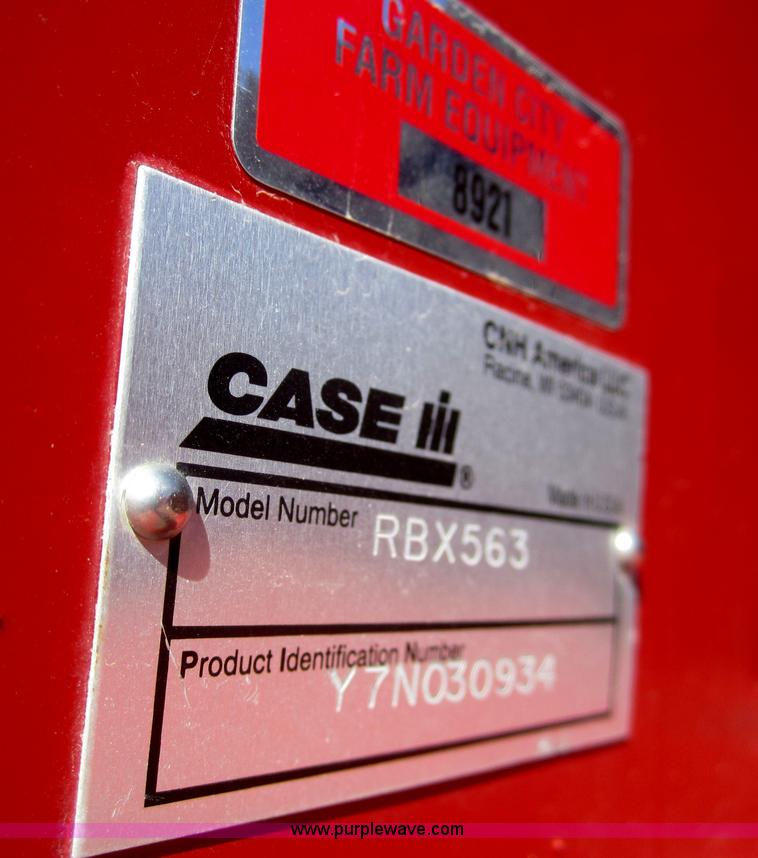 image for item B5702 2007 Case IH RBX563 round baler