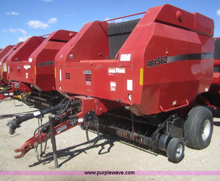 image for item B5703 2005 Case IH RBX562 round baler