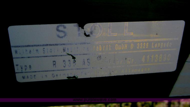 image for item C5333 Stoll R335 hay rake