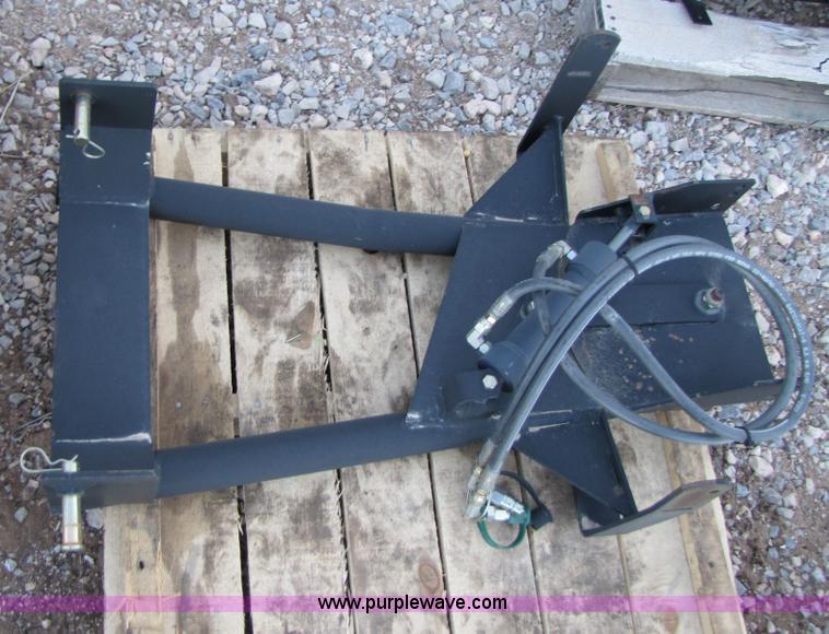 John Deere 60" midmount lawn mower snow blade in Amarillo, TX Item