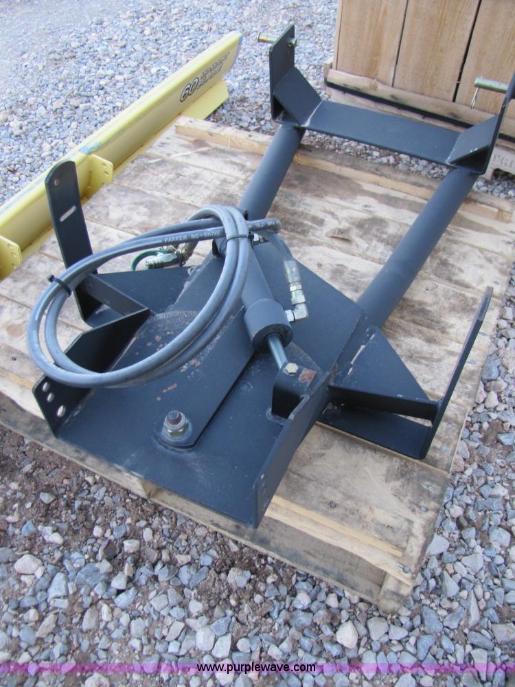 image for item C9641 John Deere 60" mid-mount lawn mower snow blade