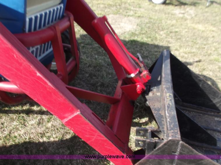 image for item D3580 1968 Ford 2000 tractor with loader and rotary mower