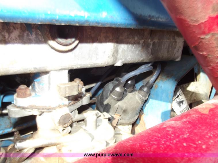 image for item D3580 1968 Ford 2000 tractor with loader and rotary mower