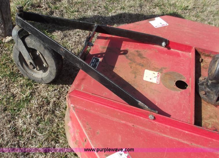 image for item D3580 1968 Ford 2000 tractor with loader and rotary mower