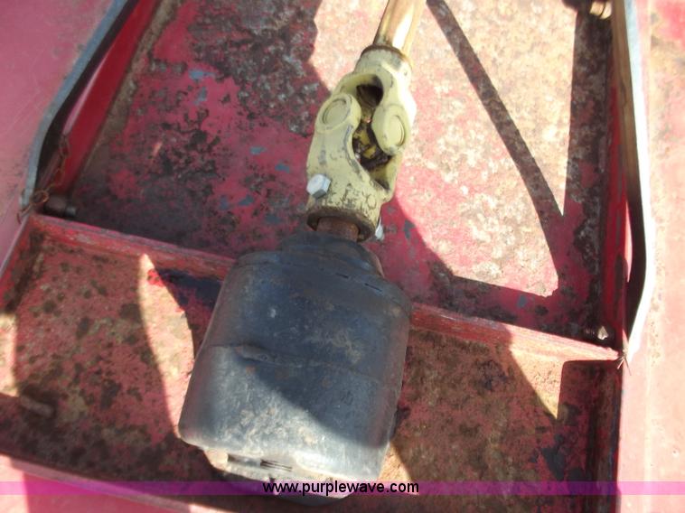 image for item D3580 1968 Ford 2000 tractor with loader and rotary mower