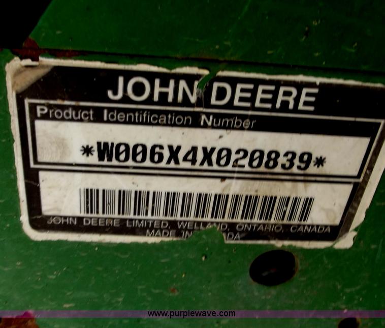 image for item D3582 1996 John Deere 6x4 Gator