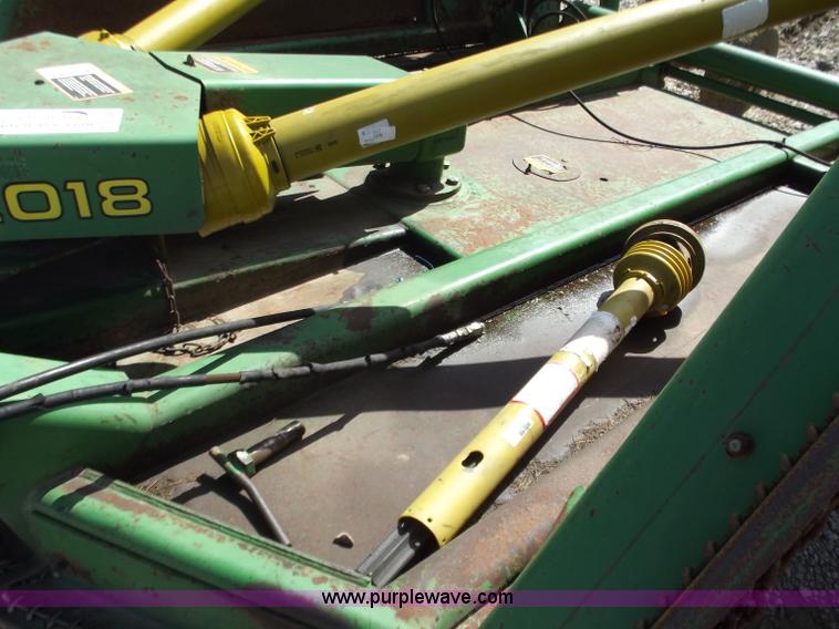 image for item D3586 John Deere 2018 20' batwing rotary mower