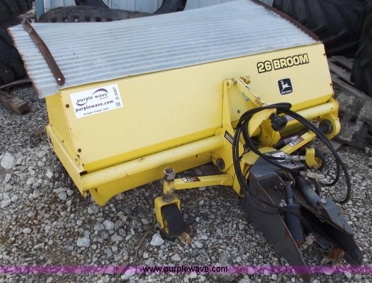 image for item D3587 John Deere 26 Broom 5' broom