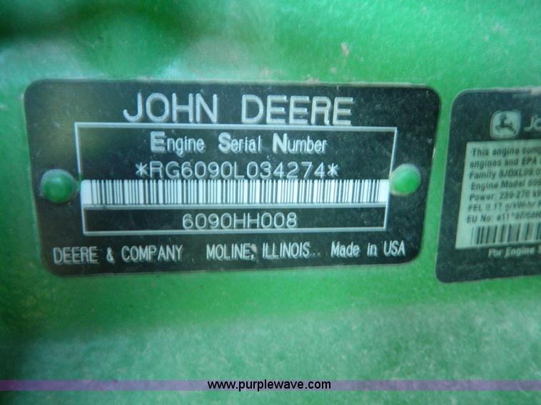 image for item D8892 2008 John Deere 9770 STS combine