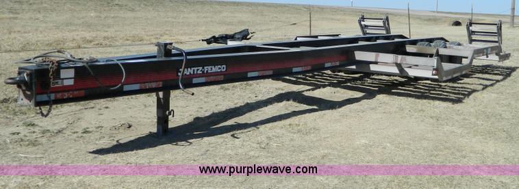 image for item D8896 1995 Jantz 48-12 combine trailer