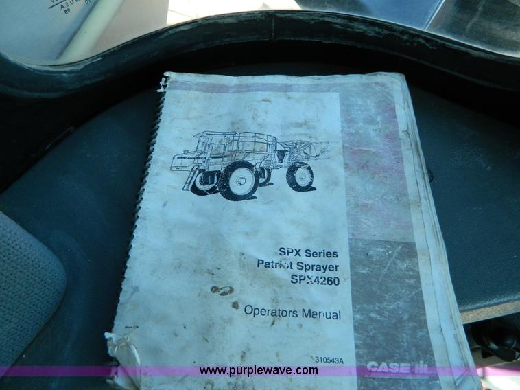 image for item D8900 1999 Case IH SPX4260 self propelled sprayer