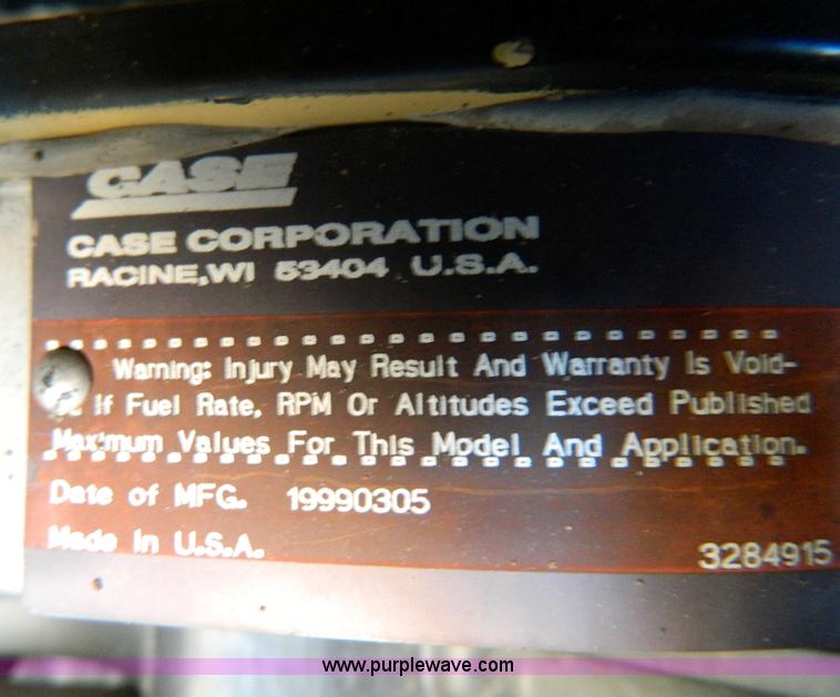 image for item D8900 1999 Case IH SPX4260 self propelled sprayer