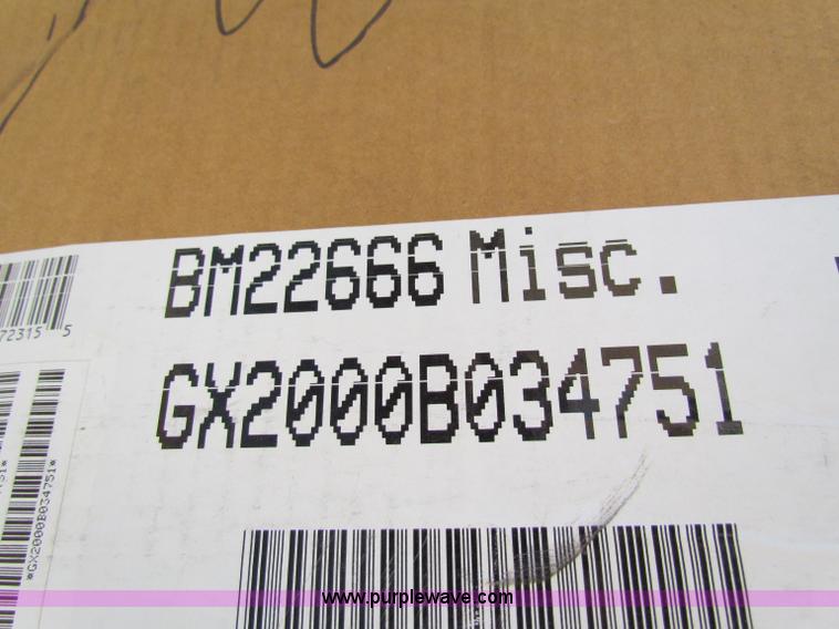image for item N9011 John Deere mower bagger attachment