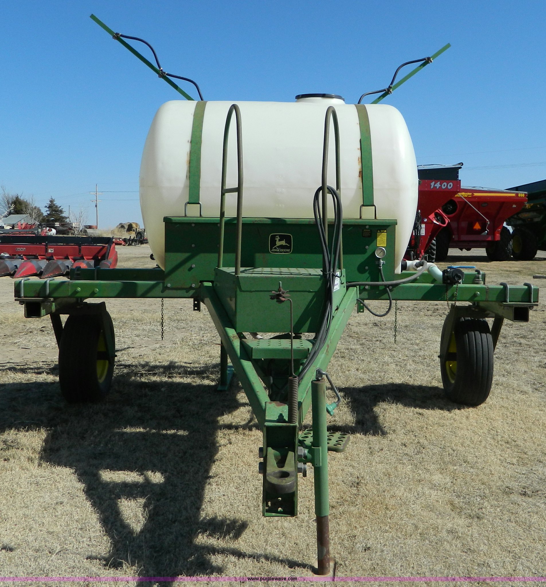 John Deere 250 sprayer in Hoxie, KS Item D8898 sold Purple Wave
