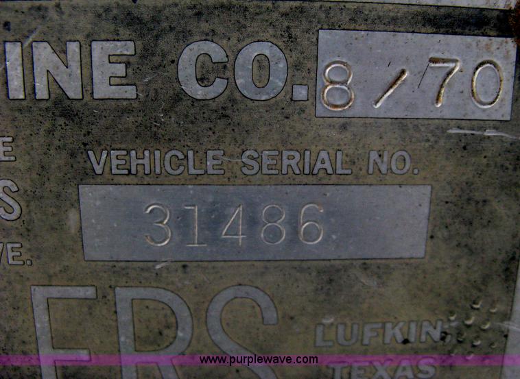 image for item A6131 1970 Lufkin dry van trailer