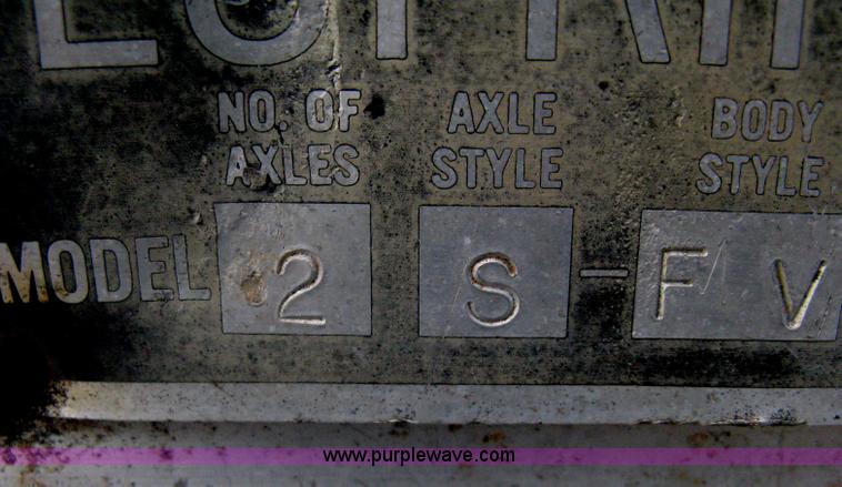 image for item A6131 1970 Lufkin dry van trailer