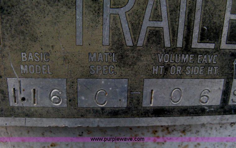 image for item A6131 1970 Lufkin dry van trailer