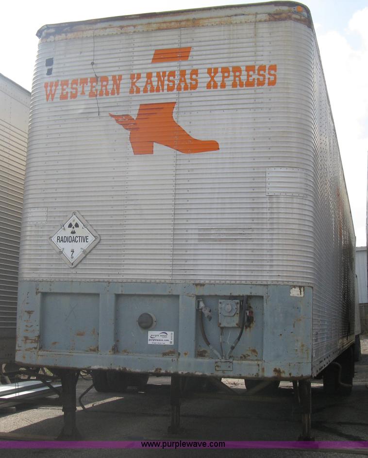 image for item A6132 1978 Fruehauf dry van trailer