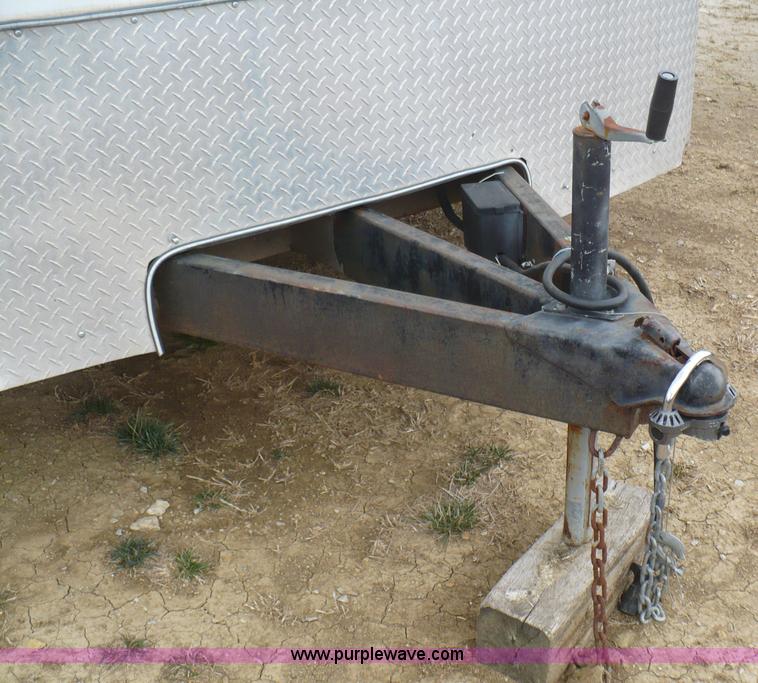 image for item B1033 2006 Atlas tandem axle enclosed car trailer