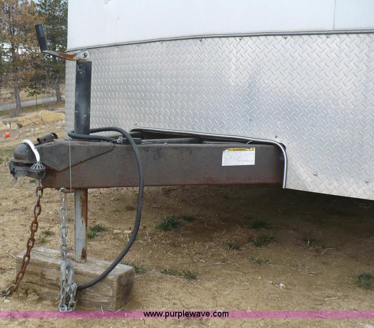 image for item B1033 2006 Atlas tandem axle enclosed car trailer