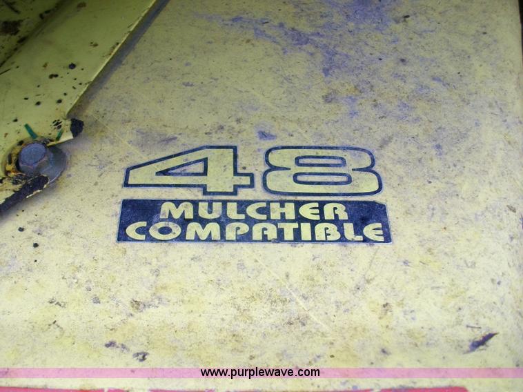 image for item B1076 1995 John Deere 345 lawn mower