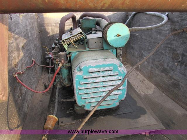 image for item B2644 Onan trailer mounted generator