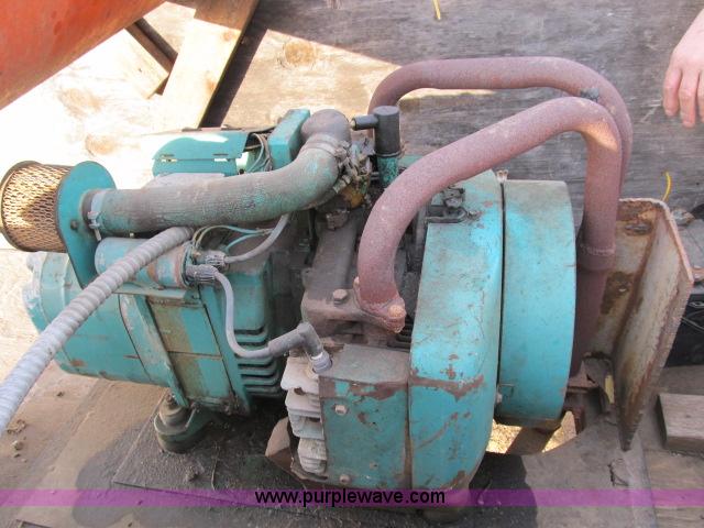 image for item B2644 Onan trailer mounted generator
