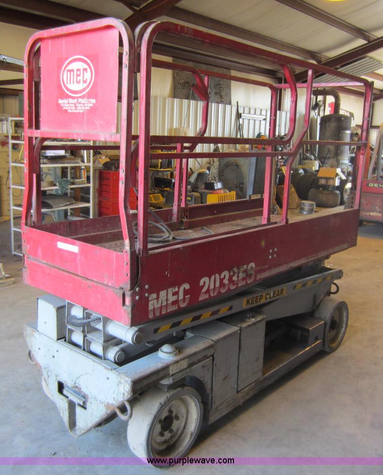 image for item B9087 Mec 2033ES scissor lift
