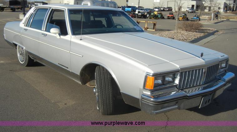 image for item C4213 1985 Pontiac Parisienne Brougham