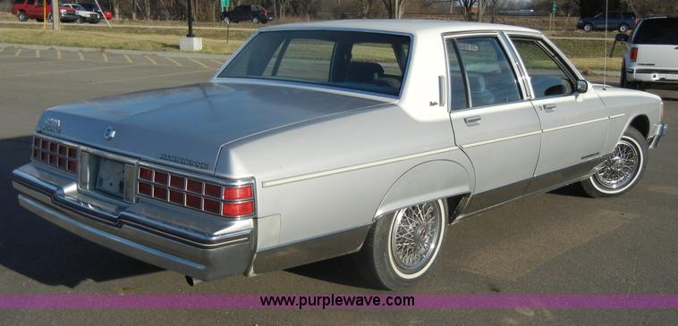 image for item C4213 1985 Pontiac Parisienne Brougham
