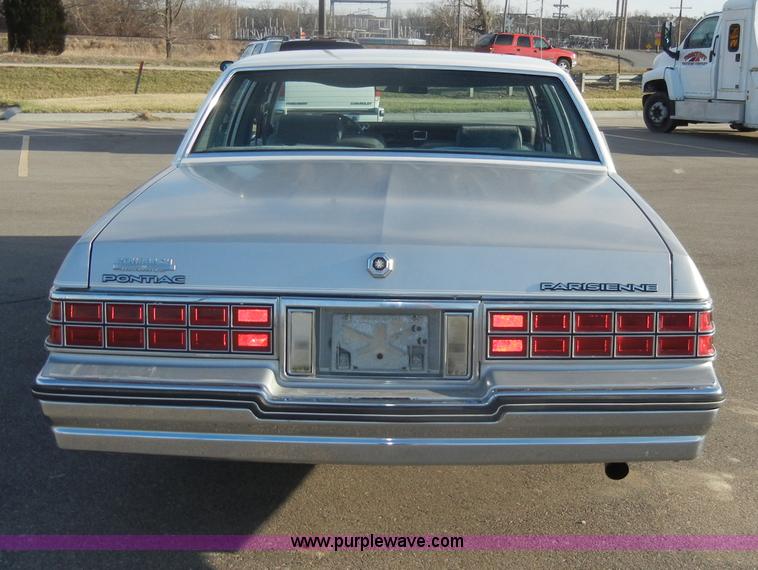 image for item C4213 1985 Pontiac Parisienne Brougham