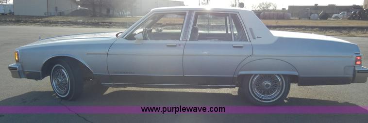 image for item C4213 1985 Pontiac Parisienne Brougham