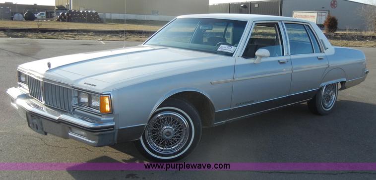 image for item C4213 1985 Pontiac Parisienne Brougham