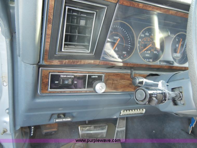 image for item C4213 1985 Pontiac Parisienne Brougham