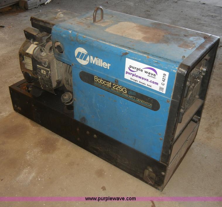 image for item C4219 Miller Bobcat 225G welder/generator