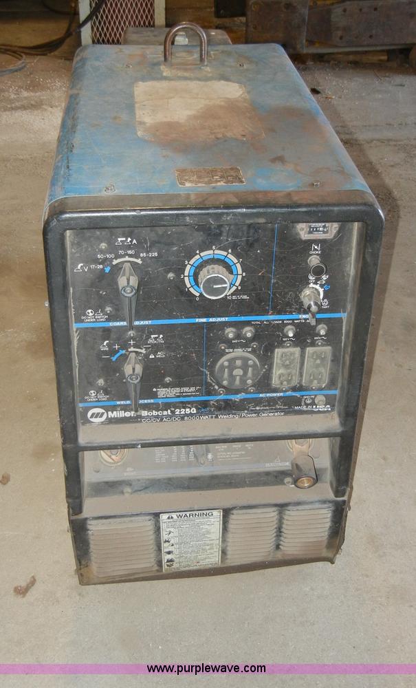 image for item C4219 Miller Bobcat 225G welder/generator