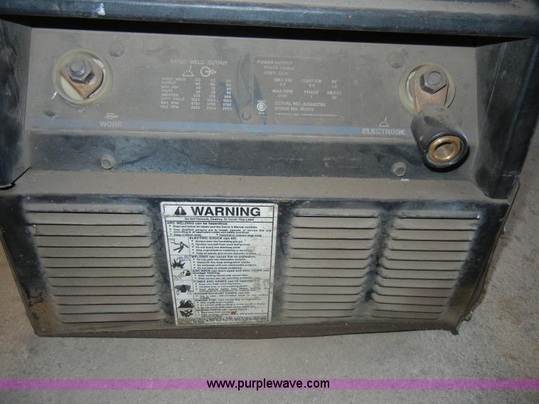 image for item C4219 Miller Bobcat 225G welder/generator