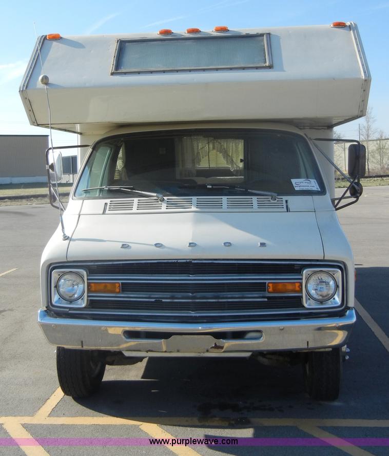 image for item C4350 1978 Dodge Sportsman RV camper