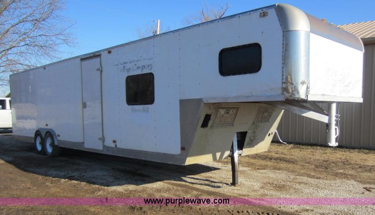 image for item C5294 1999 38' enclosed race trailer