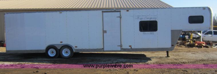 image for item C5294 1999 38' enclosed race trailer
