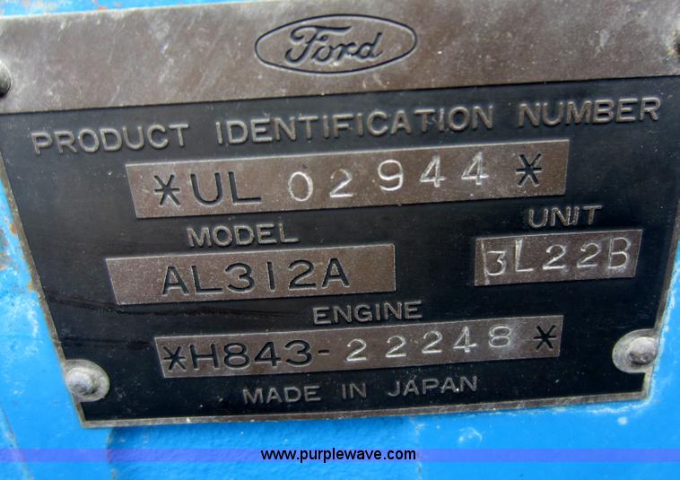 image for item C5384 Ford 1710 tractor