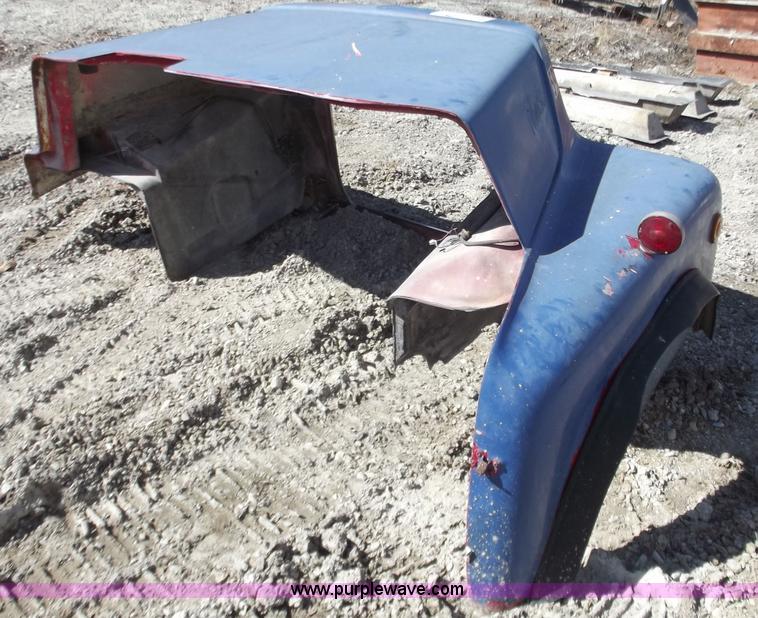 image for item D3524 Mack truck hood with head lights and signals