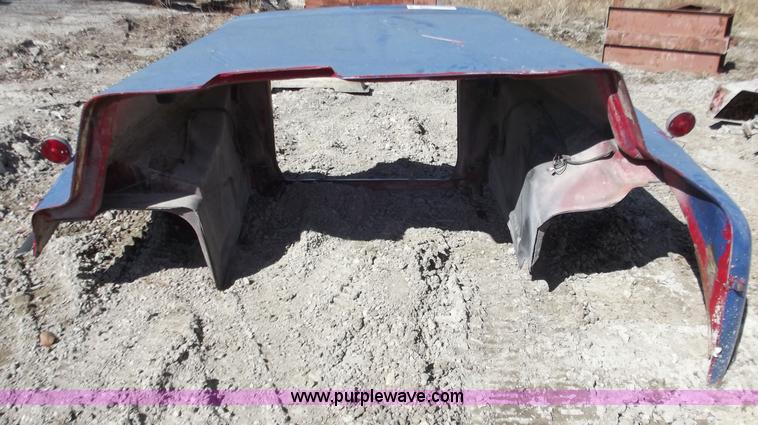 image for item D3524 Mack truck hood with head lights and signals