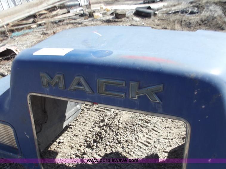 image for item D3524 Mack truck hood with head lights and signals
