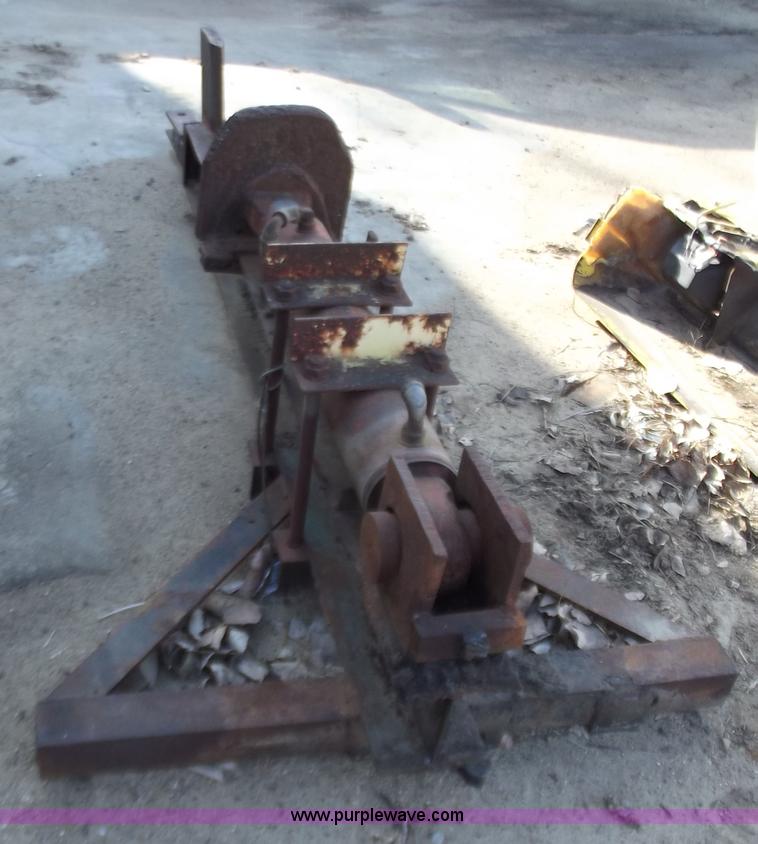 image for item D3549 Shopbuilt log splitter