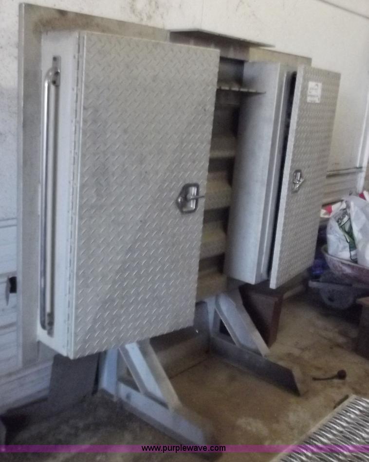 image for item D3550 Dee Zee diamond brite aluminum lock ing chain boxes