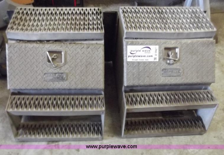 image for item D3551 Pro Teck dual aluminum side boxes