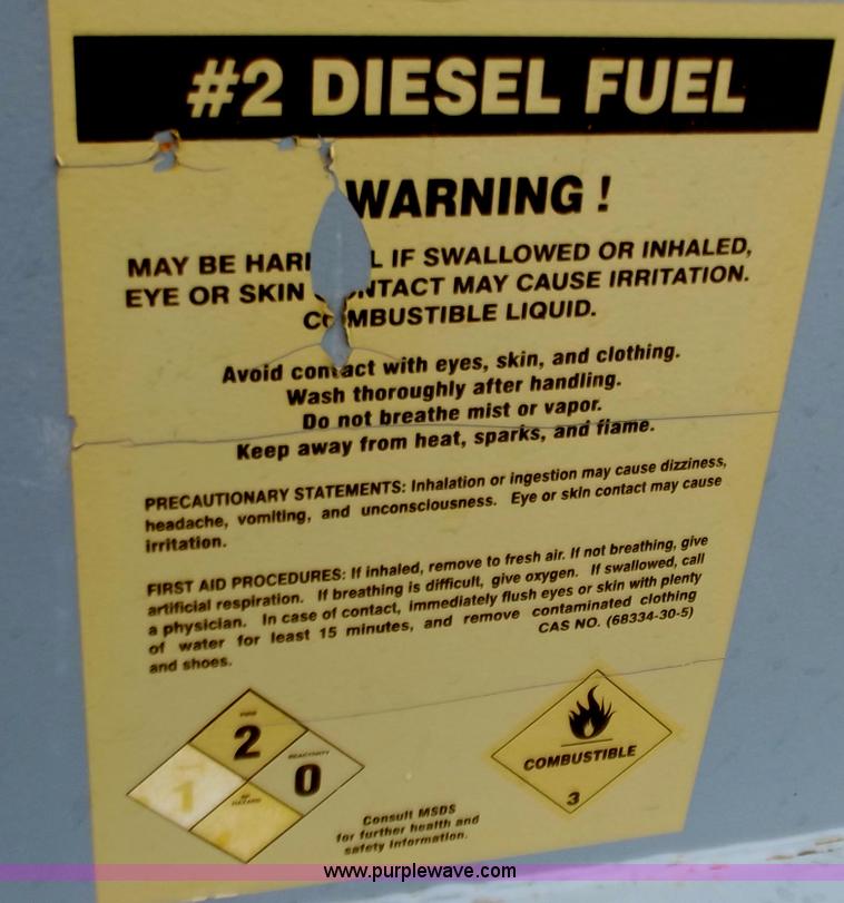 image for item D3595 300 gallon fuel tank