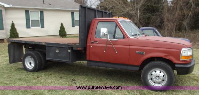 image for item D3654 1992 Ford F350 Custom dump truck